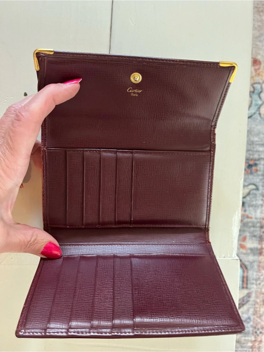 Cartier classic leather